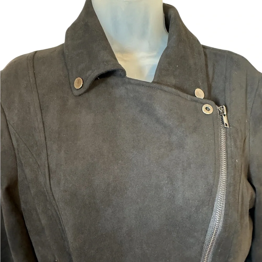 Blue Rain Women's Suede Look Jacket w/Stretch XSMALL #T - Picture 4 of 9